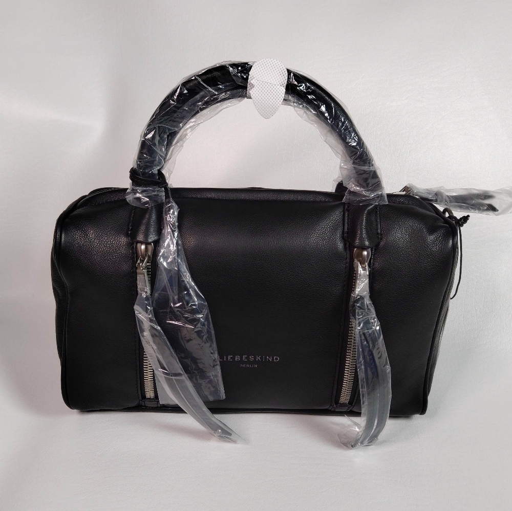 Liebeskind Berlin Black Leather Handbag, New
